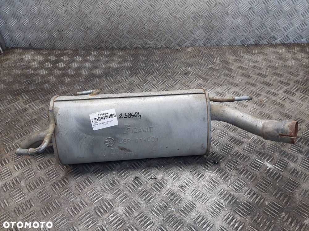 TŁUMIK WYDECH KOŃCOWY OPEL CORSA C 1.2 16V ID: 238404 - 1