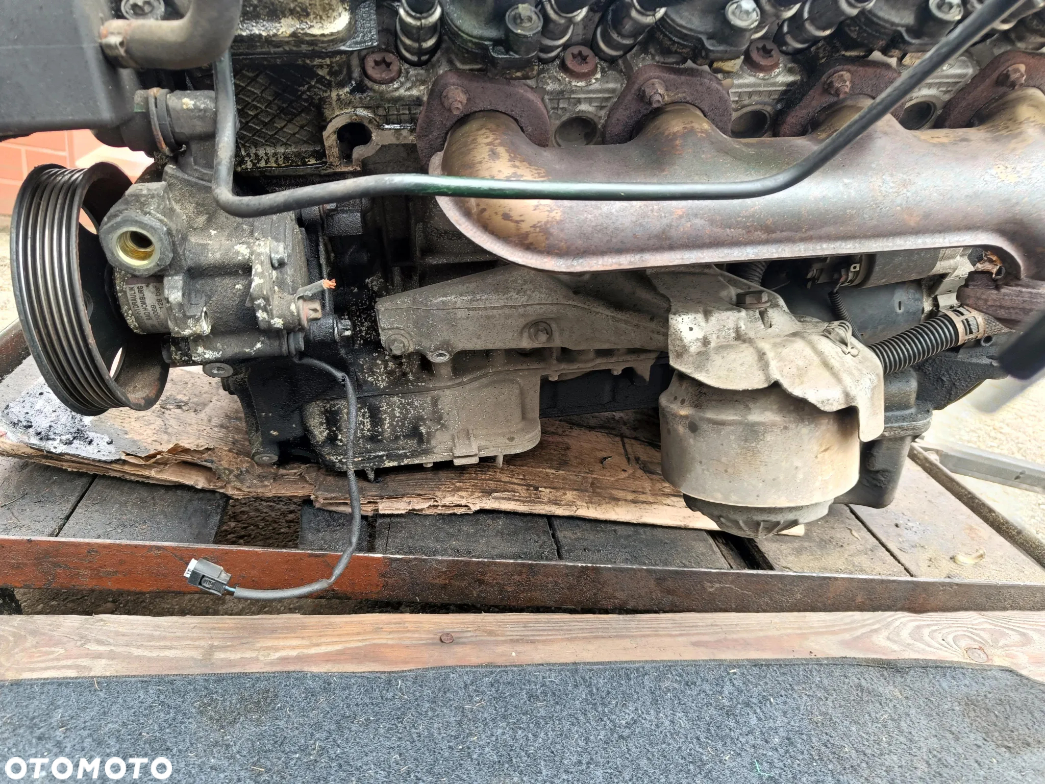 MERCEDES W203 W209 CLK W211 W219 5.0 V8 SILNIK KOMPLETNY SWAP 113968 M113 - 7