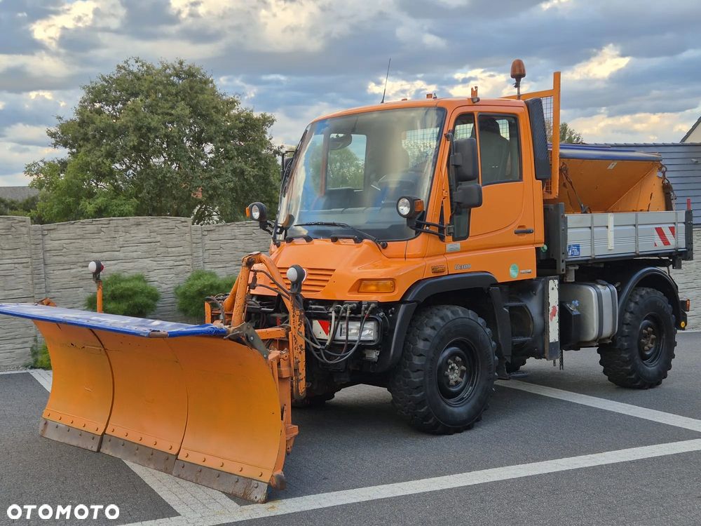Unimog U300 Ciągnik Pług Piaskarka - 2
