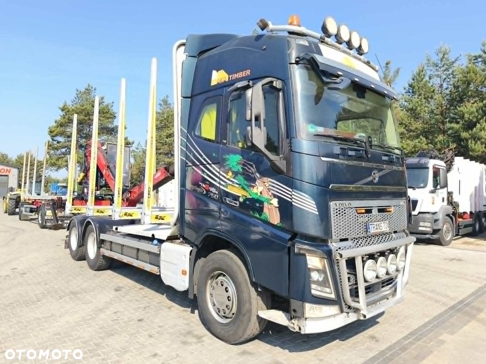 Volvo FH16 750 2015 rok 6x4 Epsilon M110 Opony 80% do drzewa drewna lasu - 21