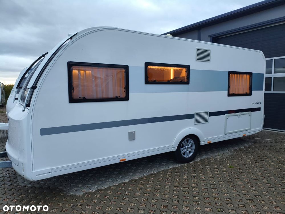 Adria ADORA 522 UP Panorama namiot i aneks podgrzewana podłoga duża lodówka jak hobby ufe 540 560 fendt camping dostawa - 30