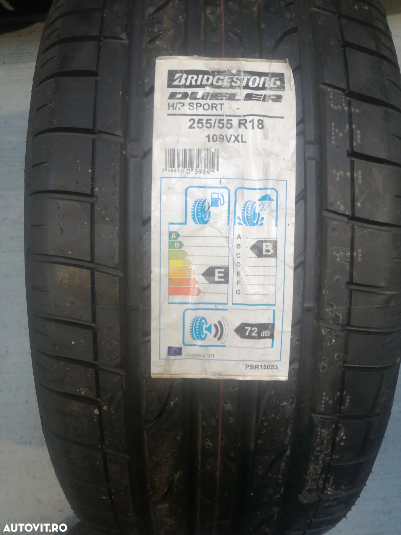 Anvelope noi vara 255/55 R18 BRIDGESTONE Dueler HP SPORT 109V XL - 1