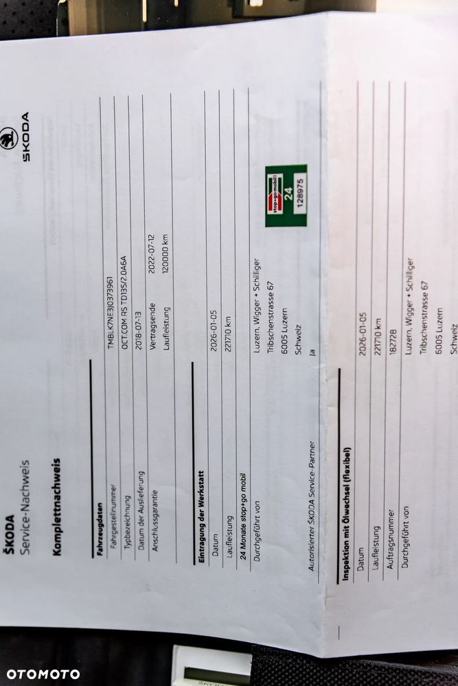 Skoda Octavia 2.0 TDI 4x4 DSG RS - 30
