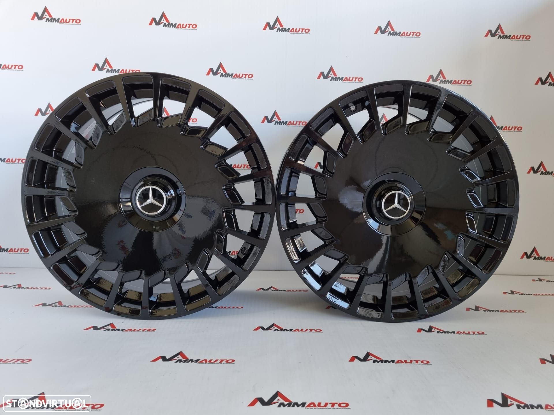 Jantes Mercedes Classe S Maybach Preto Brilho 20 - 1