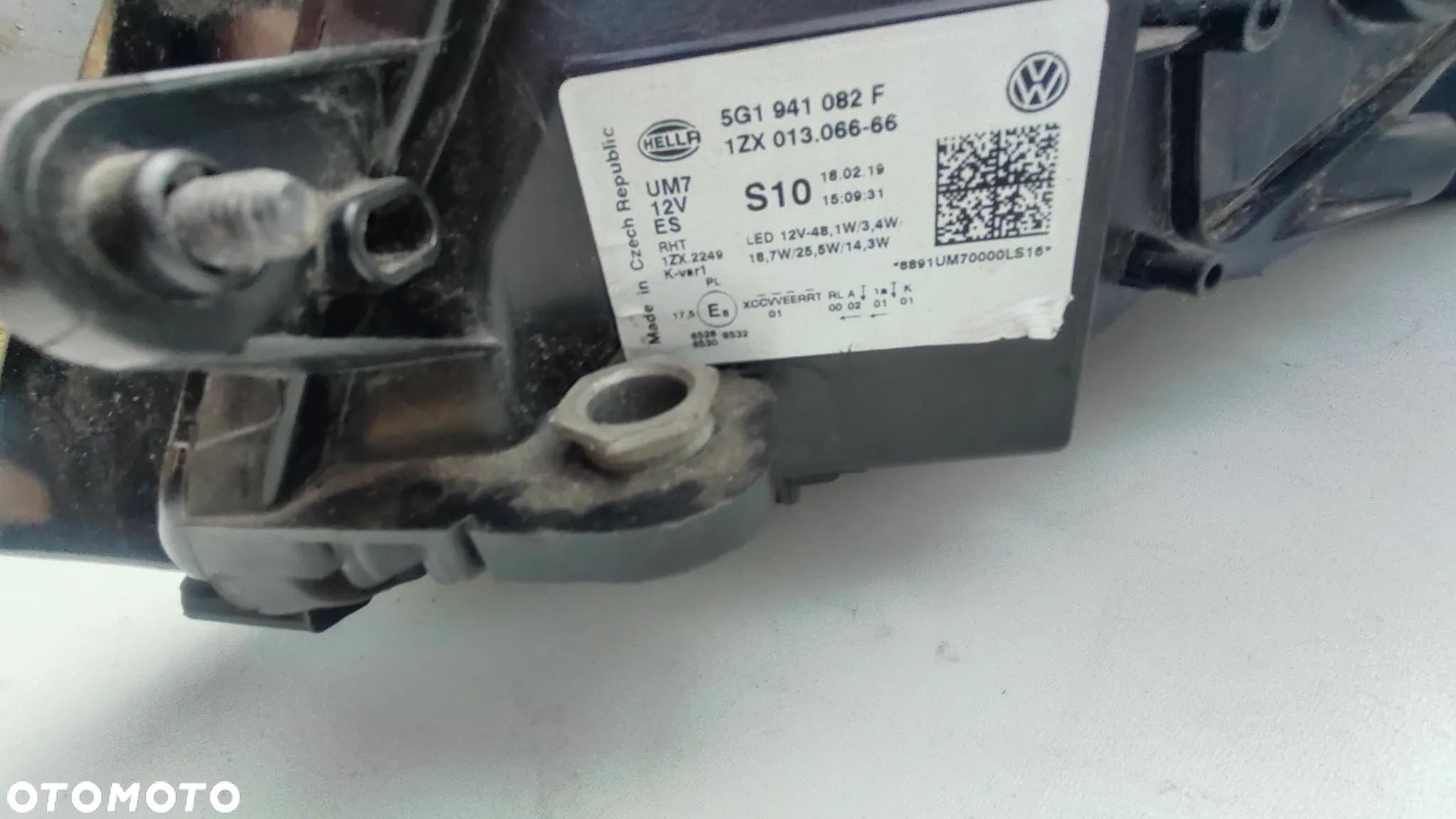 Lampa Prawa VW Golf 7 VII Full LED GTE - 5