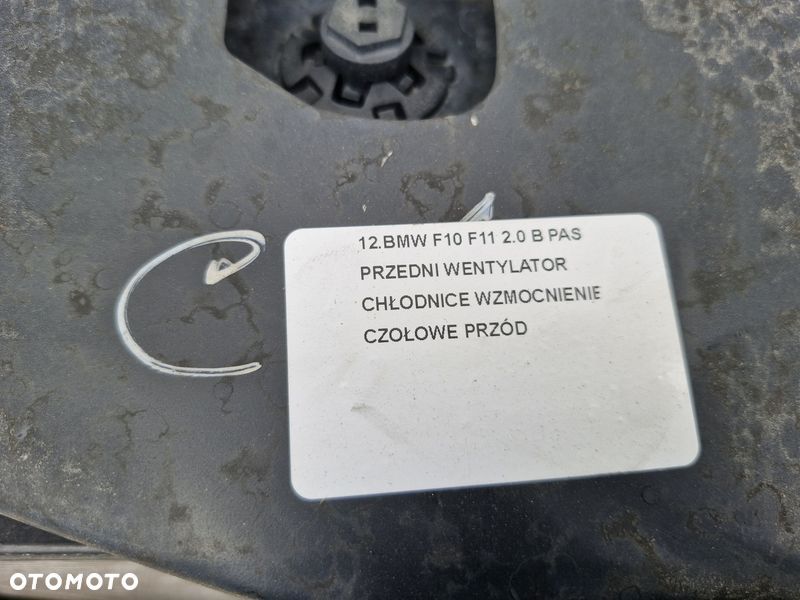 BMW F10 F11 2.0 B PAS PRZEDNI WENTYLATOR CHŁODNICE WZMOCNIENIE CZOŁOWE - 4