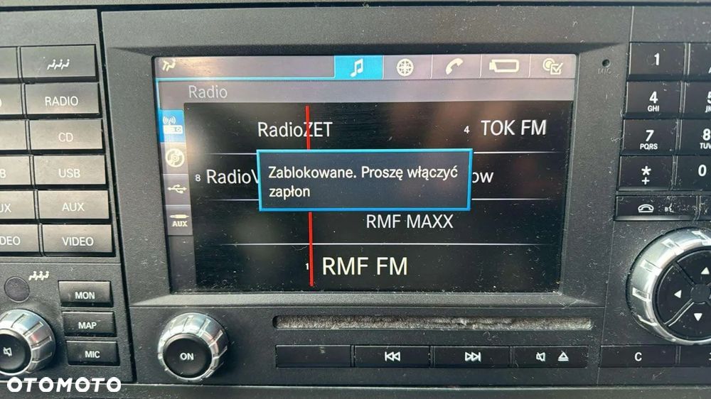Radio Mercedes Setra Tourismo Travego 0004469262