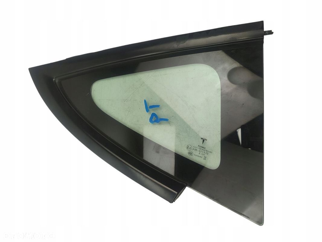 SZYBA KAROSERYJNA PRAWY TYŁ TYLNA TESLA MODEL 3 LIFT (20-23) 1514979-01-B - 1