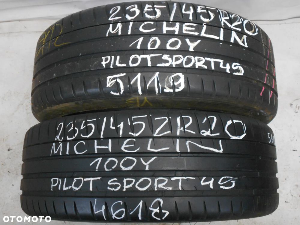 OPONY 235/45R20 MICHELIN PILOT SPORT 4S DOT 5119 / 4618 5.5MM - 1