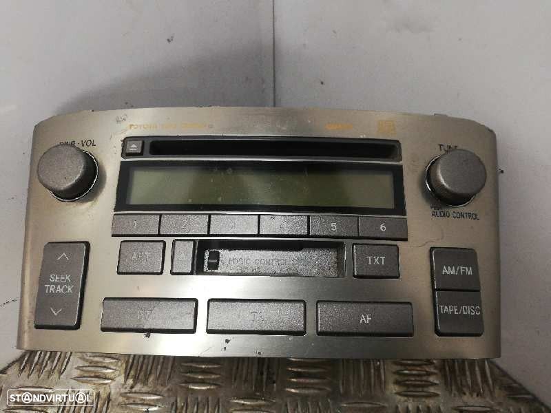 SISTEMA AUDIO / RADIO CD TOYOTA AVENSIS 2005 -86120-05080 - 1