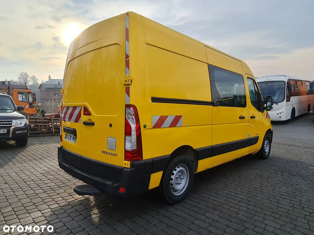 Renault Master 2011r. Brygadówka DUŻY WYBÓR 7 Osobowa Parktronic KIima L2H2 - 9