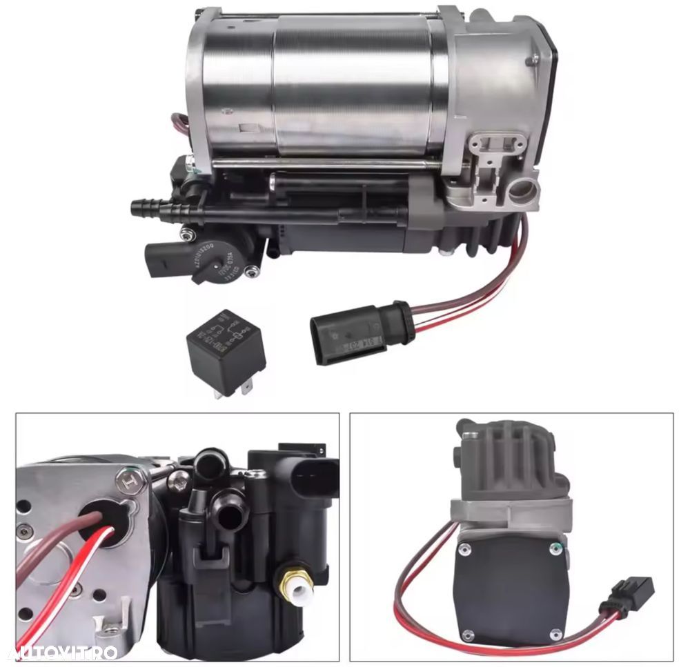 Compresor Perne Aer Suspensie Pompa Releu Bmw Seria 5 F11 F07 520 530 - 1