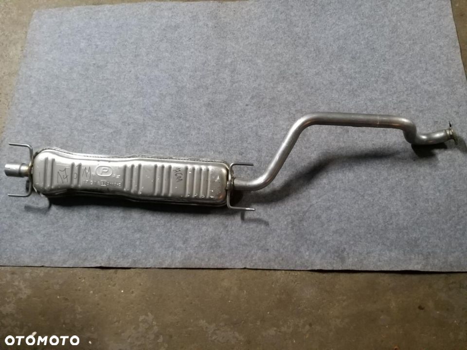 TŁUMIK ŚRODKOWY Opel Zafira 2.0Di TD; 2.0DTi TD 99-05  17611 P ALU 24436127 24455256 58 52 072 - 1