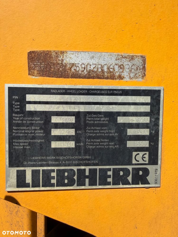 Liebherr L576 XPOWER 2020r 11.820 mth Waga Serwis Liebherr SALON PL - 21
