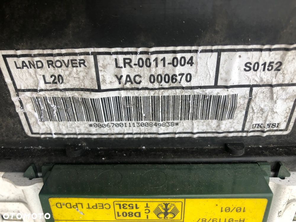 Licznik europa wersja europejska YAC000670 Land Rover Freelander 2.0 Td4 2000-03 - 2