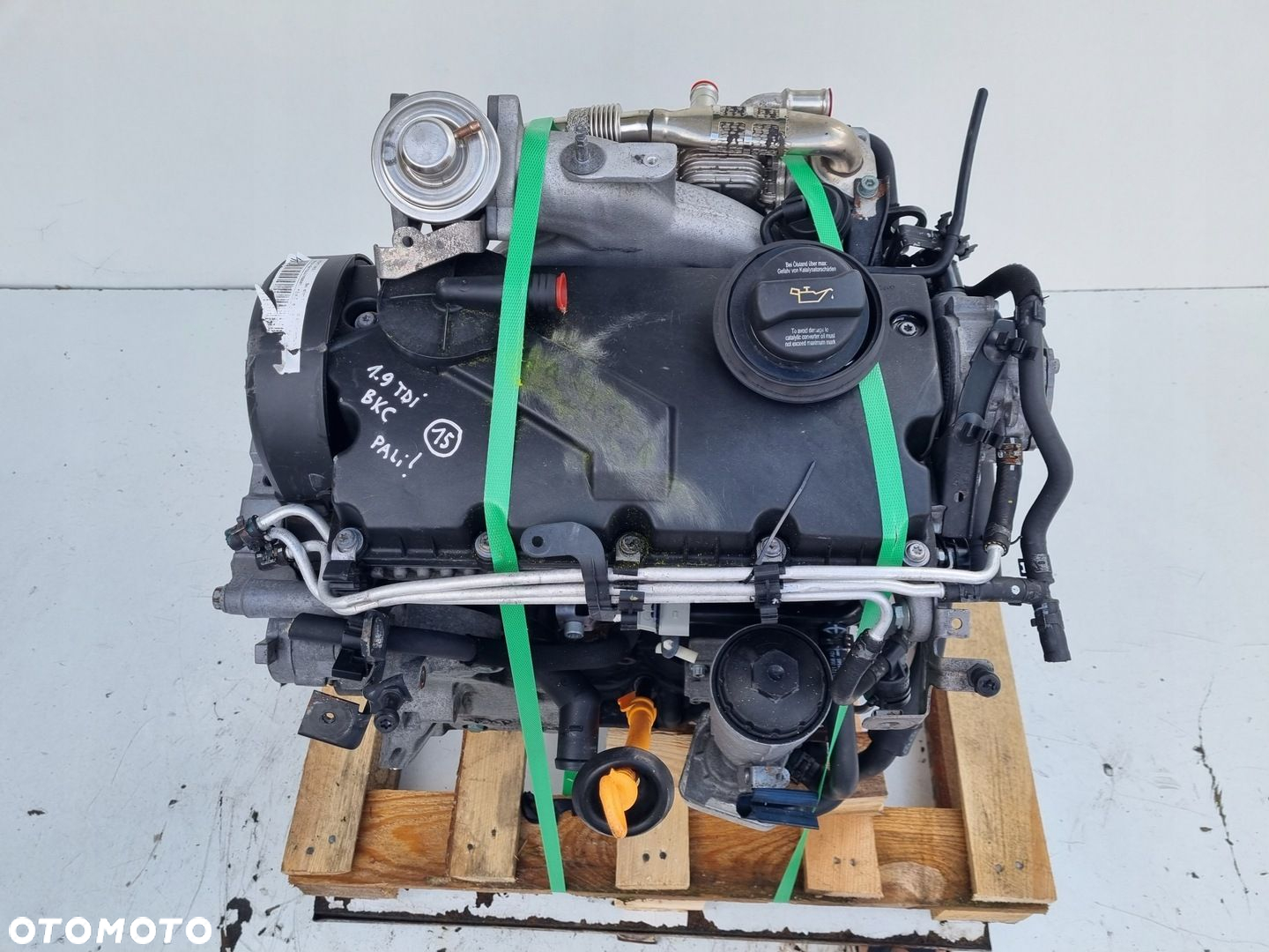 SILNIK KOMPLET Audi A3 II 8P 1.9 TDI 105KM ładnie pracuje BKC - 3