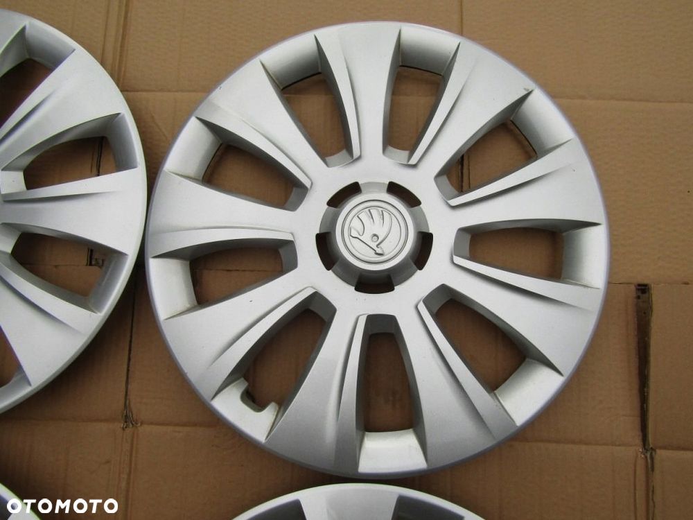 4x Kołpaki 16 Skoda Fabia Octavia I II III IV Kamiq Karoq Scala Superb Yeti - 6