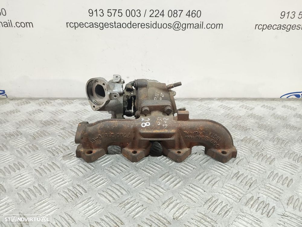 Turbo Compressor Garrett BMW 11657794144 750431 2.0D 150cv M47D20 204D4 - 6