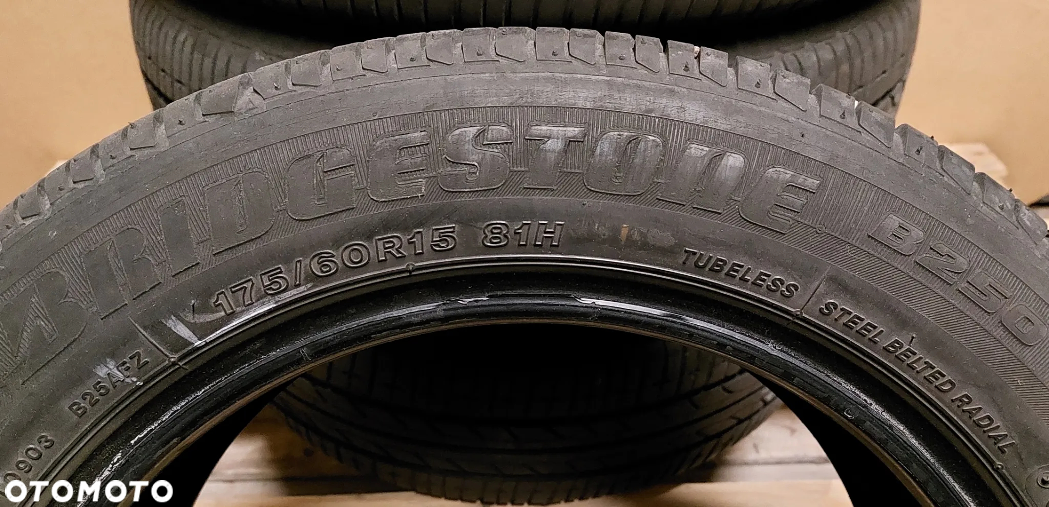 Bridgestone B250 175/60R15 81H – cena za 4szt - 4