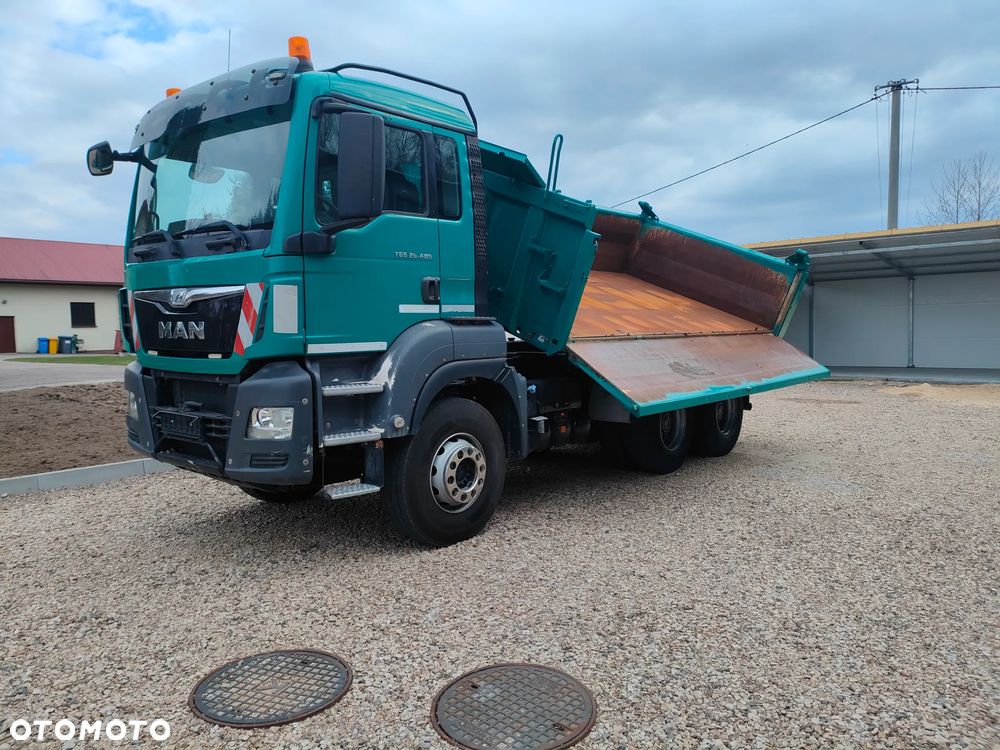MAN TGS 26.480  / 6x4 / MEILLER BORDMATIK / RESOR - 1