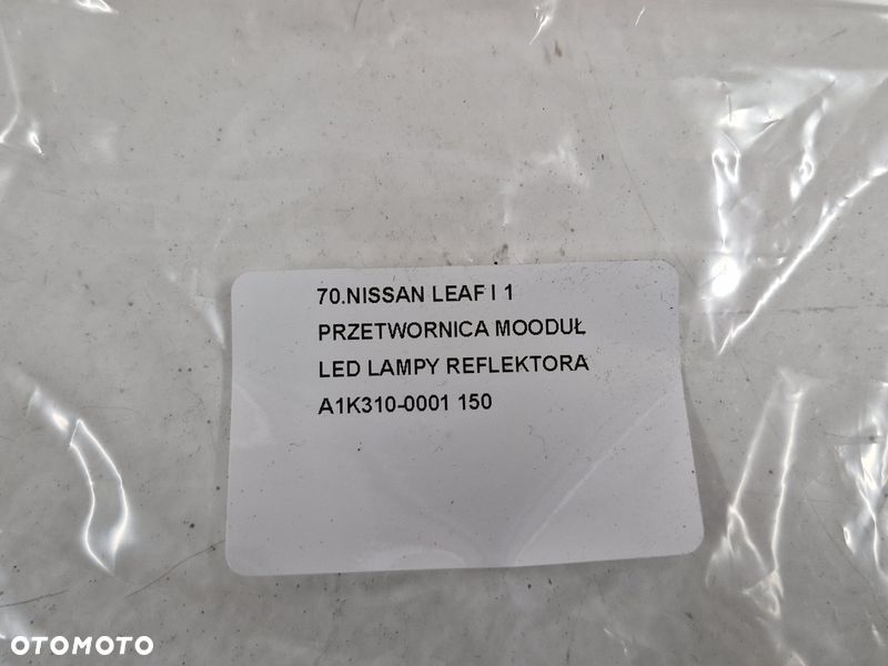 NISSAN LEAF I 1 PRZETWORNICA MOODUŁ LED LAMPY REFLEKTORA A1K310-0001 - 8