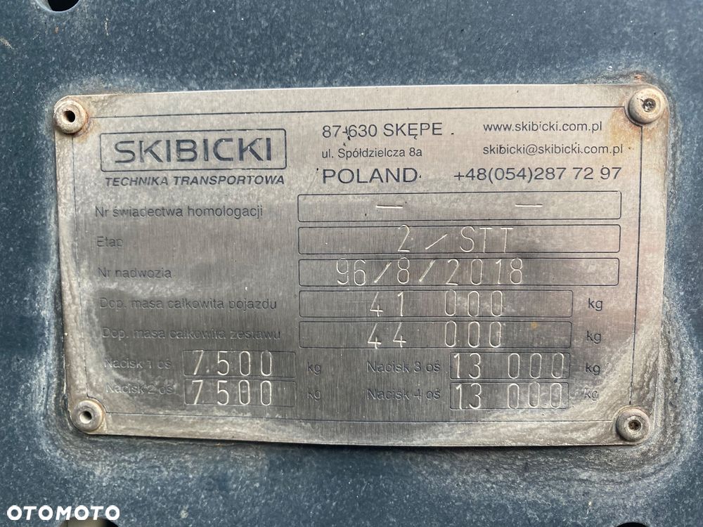 Zabudowa Kipper Kiper wywrotka Meiller trzystronna - 10