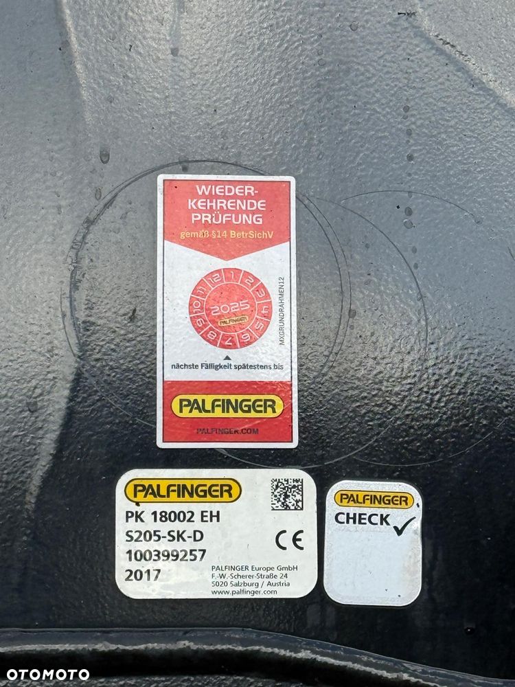 MAN 26.460 TGS skrzyniowy z HDS PALFINGER PK 18002 w "Z", PILOT, 374 t.km.! - 18