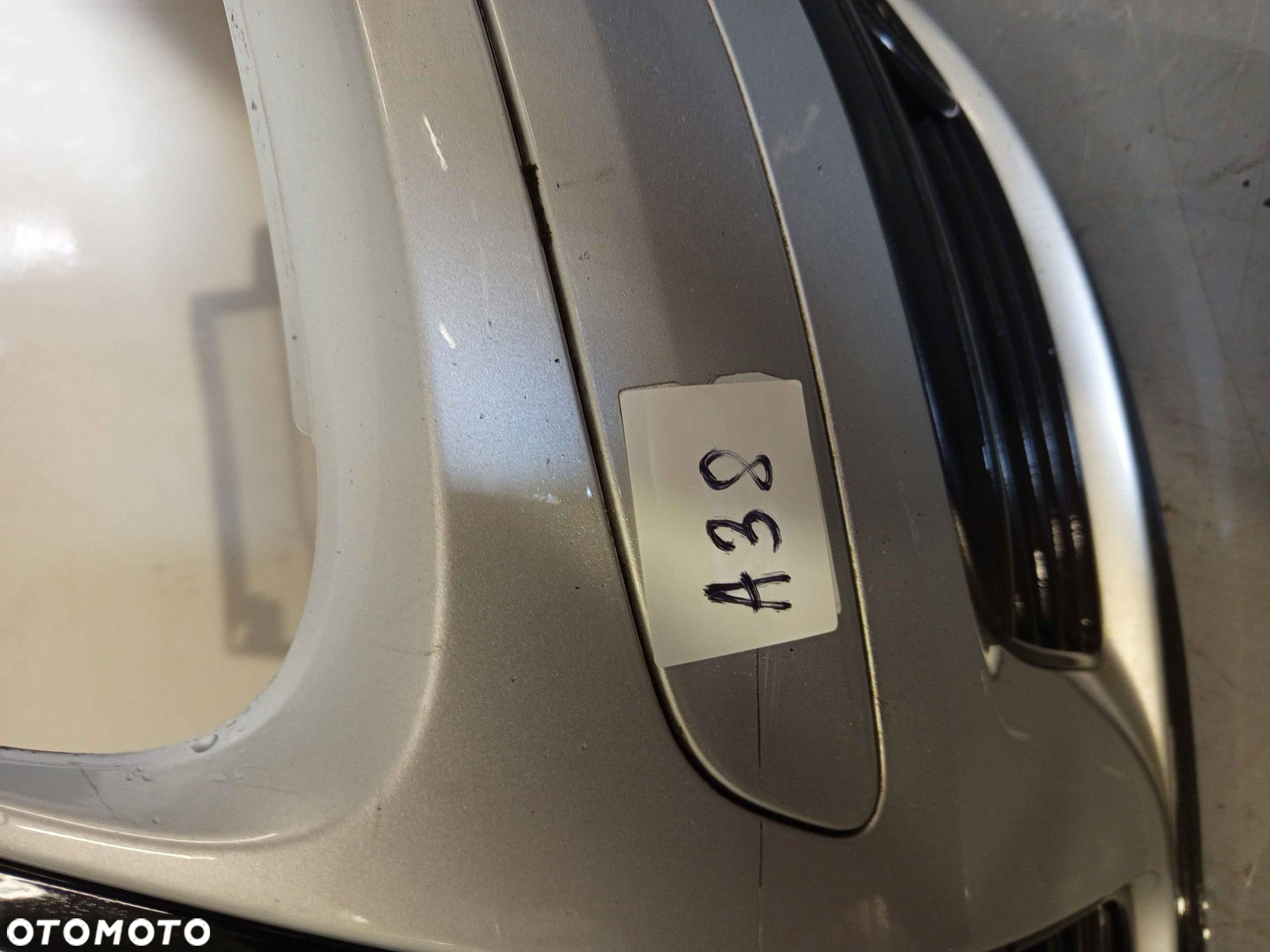 + ZDERZAK PRZÓD PRZEDNI DO VW VOLKSWAGEN GOLF V 5 KOMBI JETTA GT LA7W SREBRNY DO MALOWANIA ! - 4