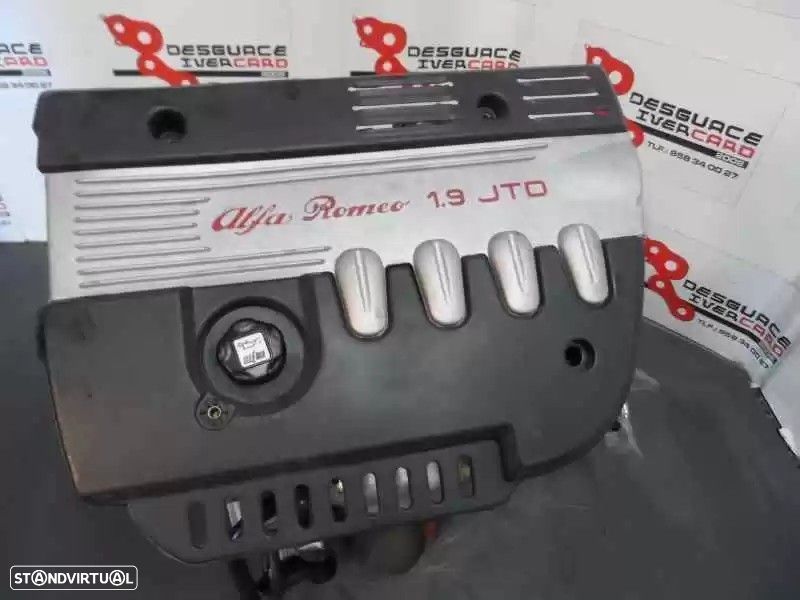 MOTOR COMPLETO ALFA ROMEO 147 2003 -182B9000 - 4