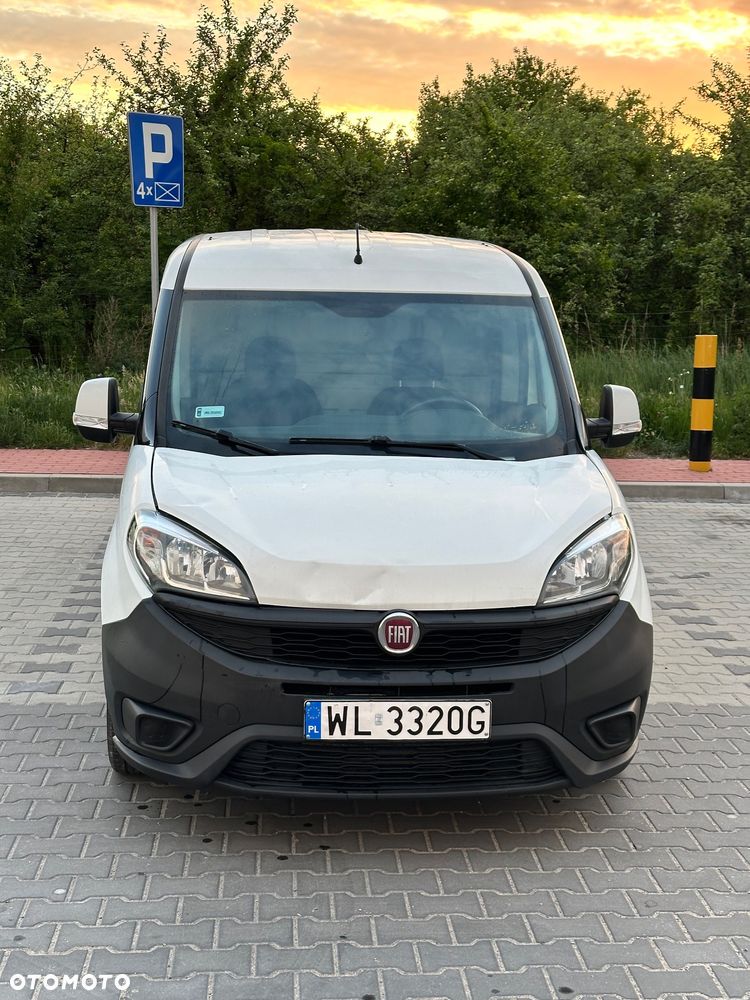 Fiat DOBLO 2.0 135km klima, hak, czujniki park, kamera, android 2015r, 6biegow - 1