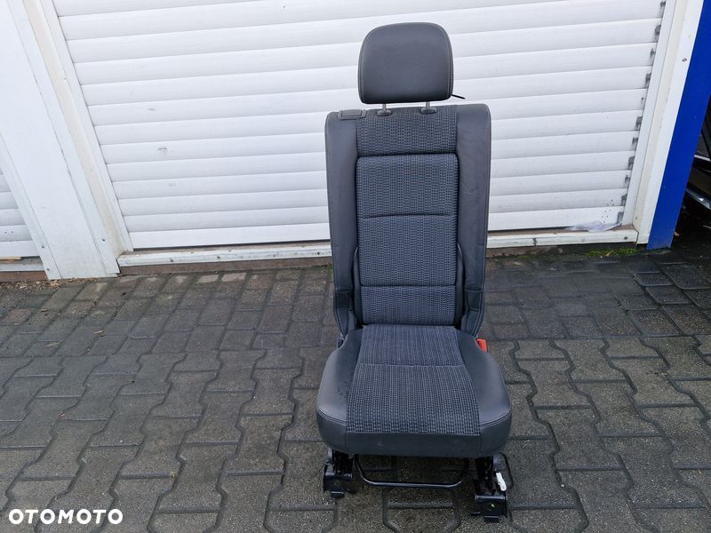 toyota verso i 1 lift fotel 2 rząd kanapy tył środkowy półskóra - 1