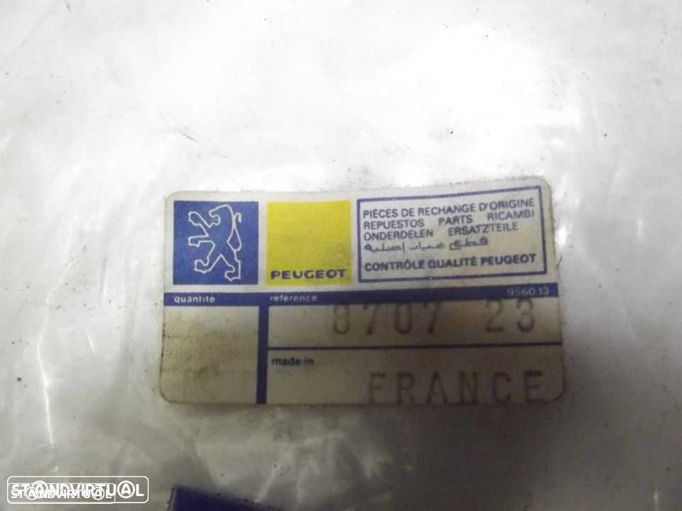 peugeot 104 coupe borracha da mala nova e original - 2