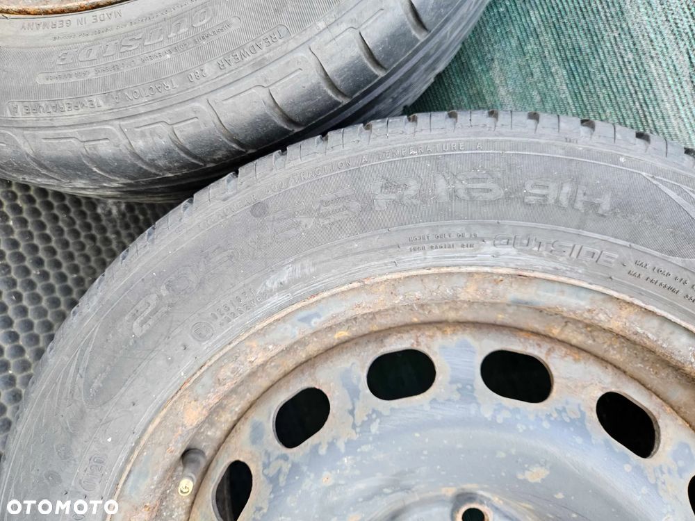 Kola Felgi 8E0601027D R16 5x112 7J ET42 Stalowe Opony Letnie 205/55 Audi A4 A6 VW Skoda Seat - 23