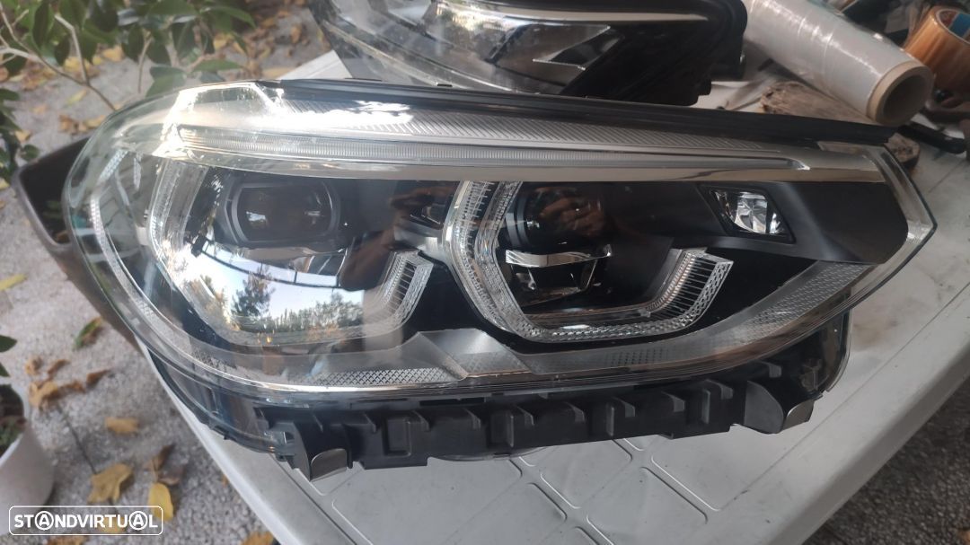 farol direito full Led Adaptativ BMW X3 G01 + X4 G02 - 1