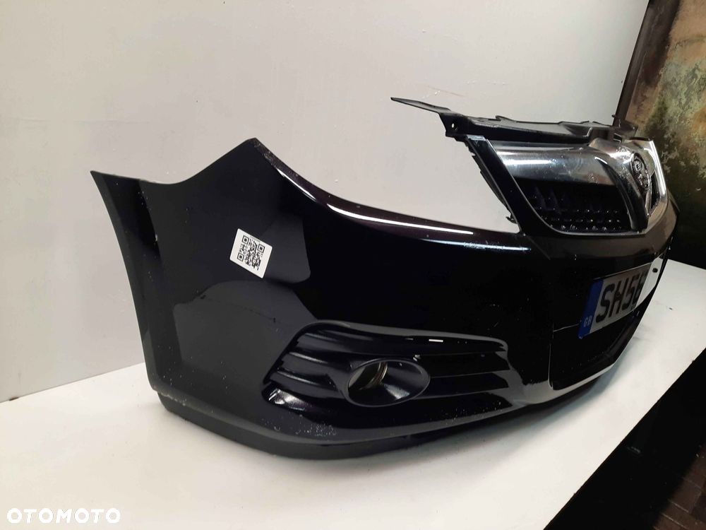 } ZDERZAK PRZÓD PRZEDNI OPEL VECTRA C LIFT FL Z20R CZARNY HALOGENY - 5