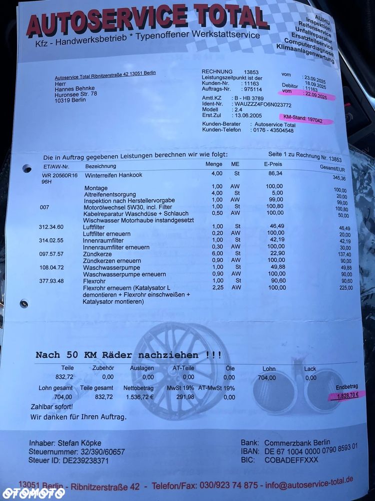 Audi A6 Avant 2.4 - 29