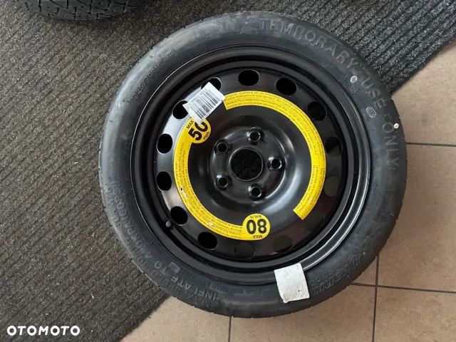 KOŁO DOJAZDOWE 125/70R16 125/70R18 A3 8P GOLF V VI LEON II PASSAT B6 1K0601027B 1K0601027F - 7