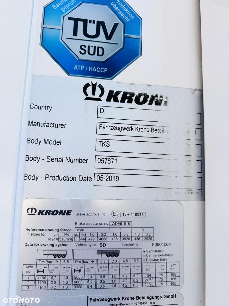 Krone BI-TEMP, MULTITEMP, winda BAR , DOPPELSTOCK - 30