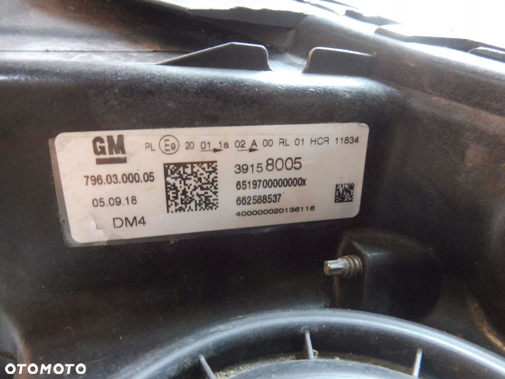 opel astra 5 v zwykle komplet lampy - 2