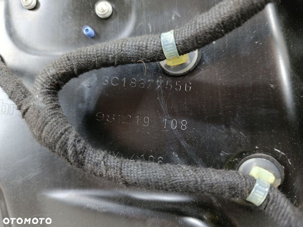 PODNOŚNIK SZYBY LEWY PRZÓD VW PASSAT B6 3C1837755G 1K0959793M BOSCH - 8