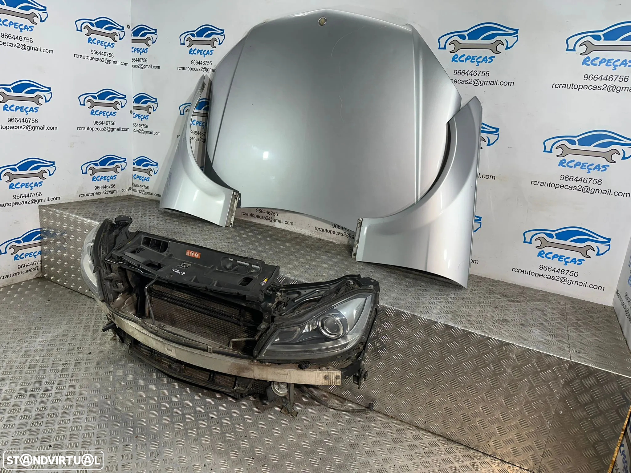 .Frente Completa Xenon AMG Mercedes Benz W204 C220 Facelift Diesel 651.911 2006 - 2014 - 7