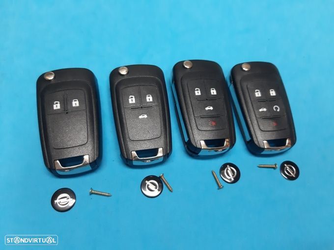 Carcaça caixa da Chave Opel Insígnia Astra J Zafira C, Corsa E NOVA - 1