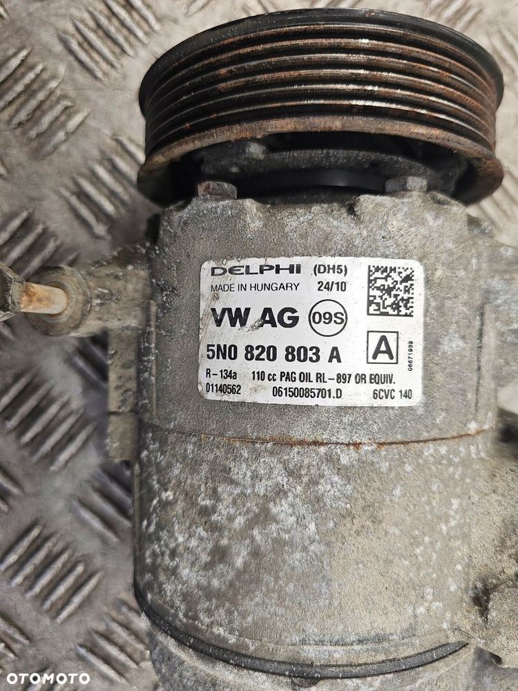 sprężarka kompresor klimatyzacji vw passat b7 golf vi 6 2.0 tdi 5n0820803a - 4