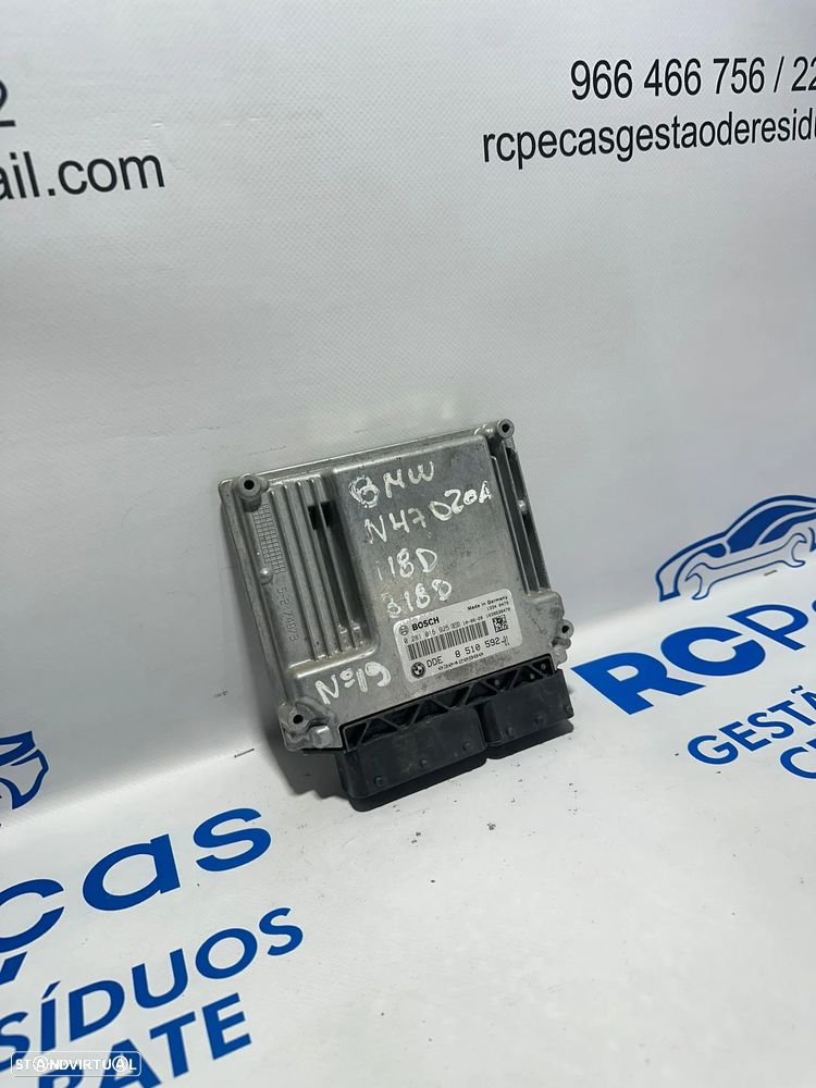 .CENTRALINA ECU MOTOR BMW E90 16V 177CV N47D20A 80966762 0281016925 DDE851059201 DDE8510592 8510592 030420980 SERIE 3 E90 E91 SERIE 1 E87 E81 118D X1 E84 18D N47D20A - 6