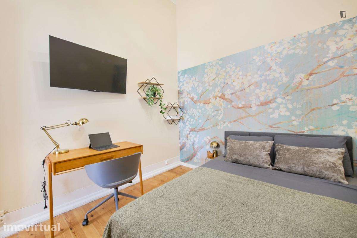 Quarto - localizado em Santos Lisbon - Grande imagem: 5/17