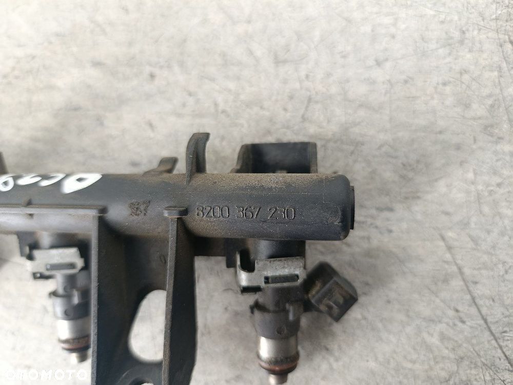 LISTWA WTRYSKOWA BENZYNA RENAULT CLIO III 8200367230 1.2 16V - 4