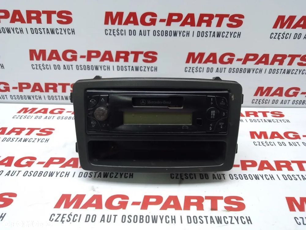 radio sound 10 ramka schowek mercedes viano vito w639 a0048201286 - 1
