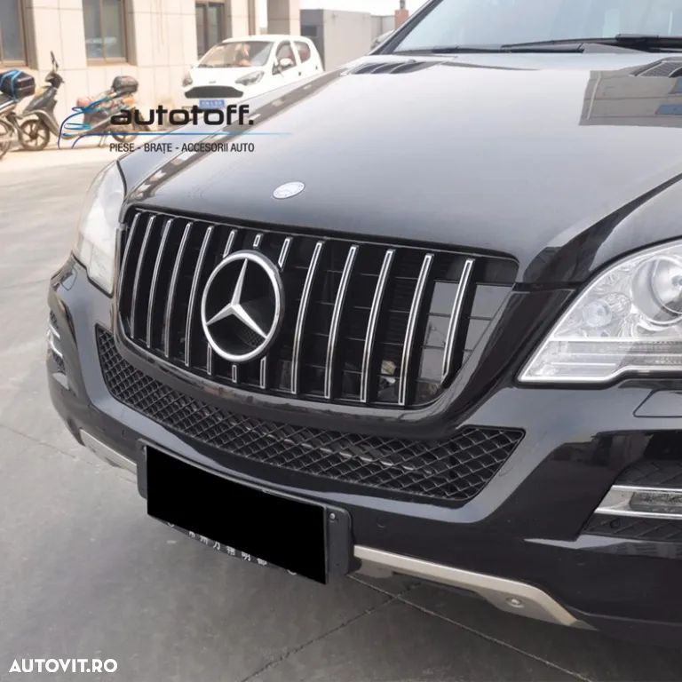 Grila compatibila Mercedes ML W164 Facelift (08-11) model Panamericana - 4