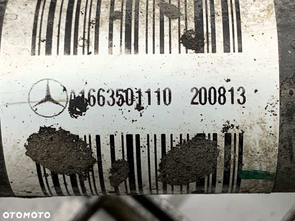 PÓŁOŚ PRAWY TYŁ  MERCEDES-BENZ KLASA M (W166) 2011 - 2015 ML 350 BlueTEC 4-matic (166.024) 190 - 5