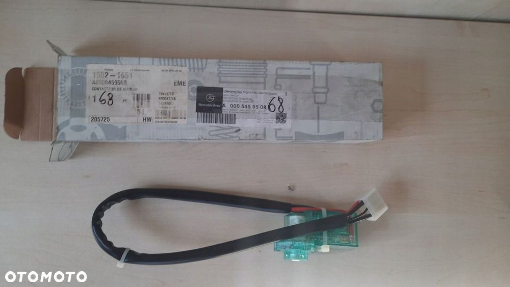 Kostka stacyjki MERCEDES ATEGO, ACTROS, ATEGO 2 A0005459508 - 1
